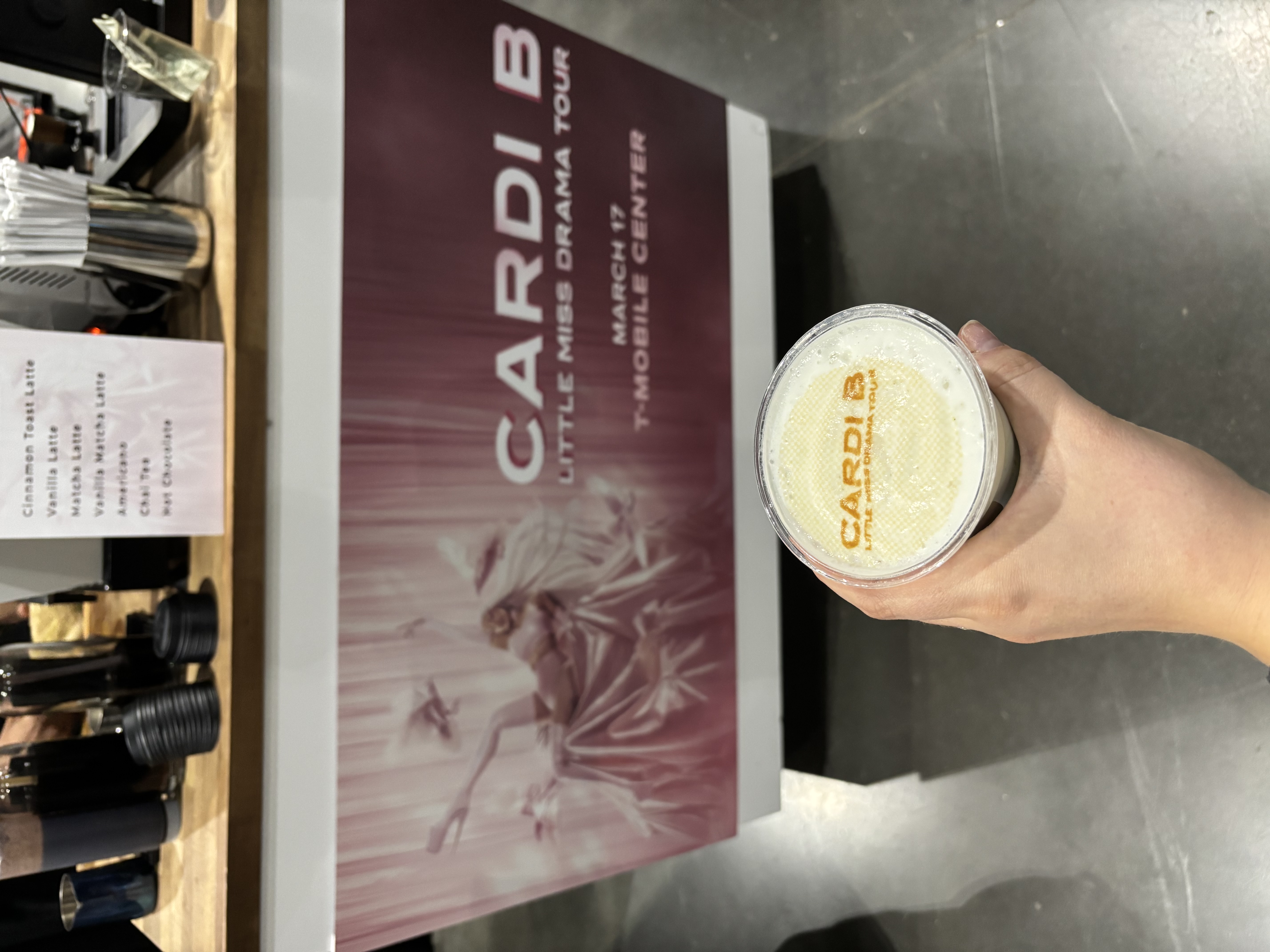 Phase 2 Coffee Co. Cardi B Little Miss Drama Tour concert activation T-Mobile Center Kansas City
