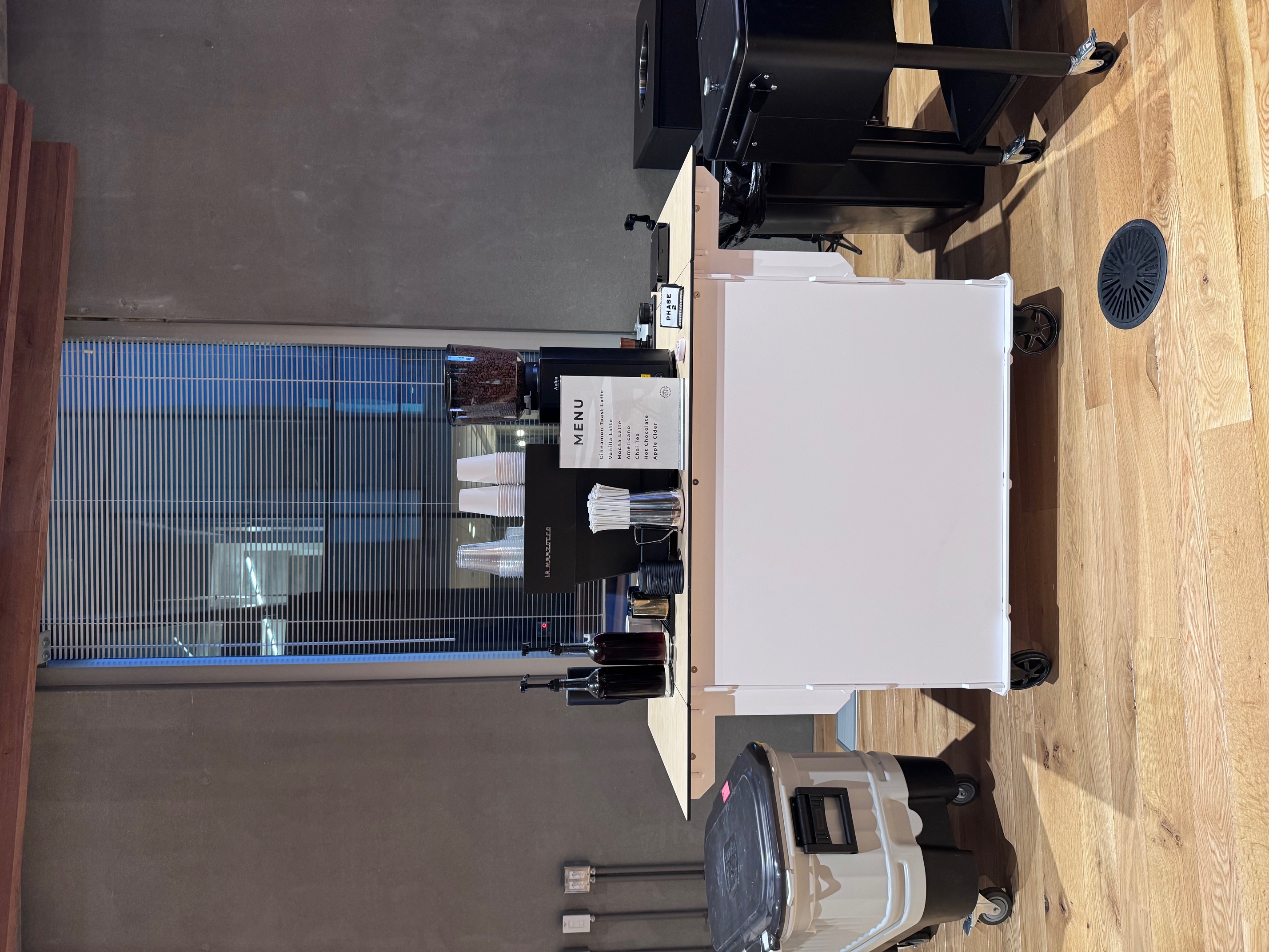 Phase 2 Coffee Co. JE Dunn Construction employee appreciation coffee cart Kansas City