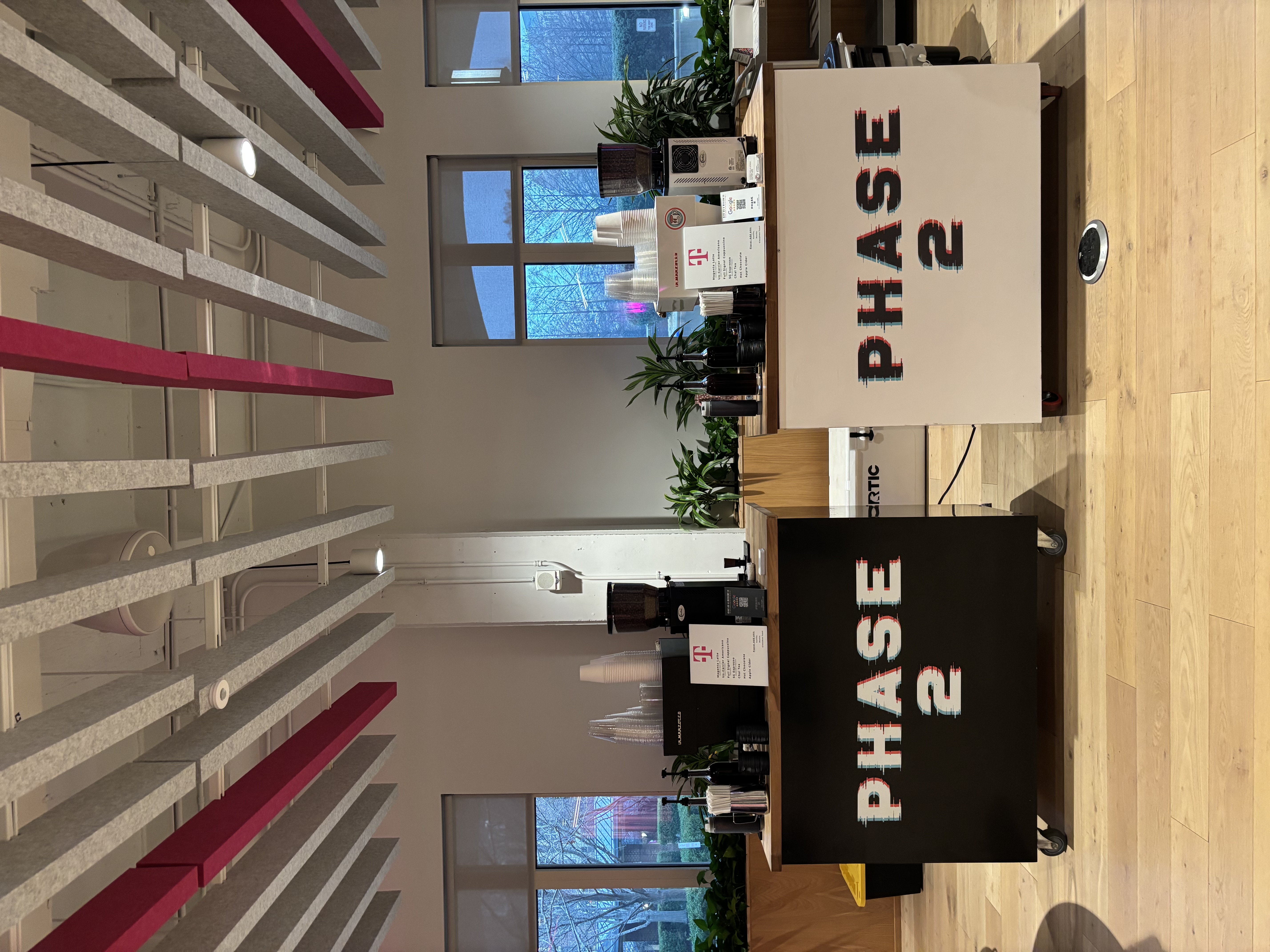 Phase 2 Coffee Co. T-Mobile employee appreciation two carts Kansas City